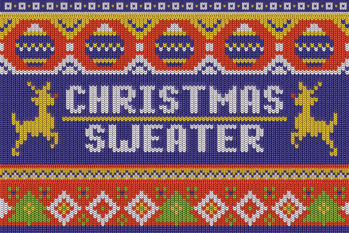 Christmas Sweater Effect