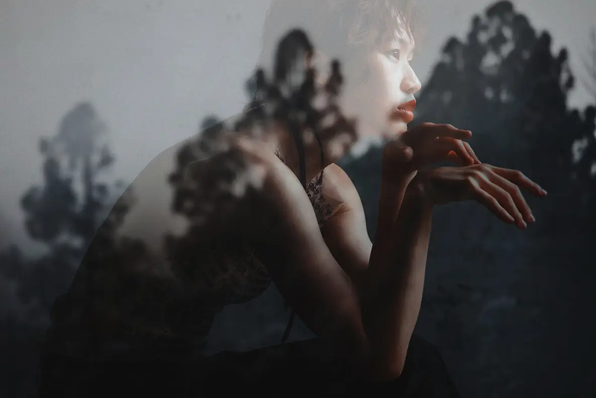 Window Reflection Photo Effect - YouWorkForThem