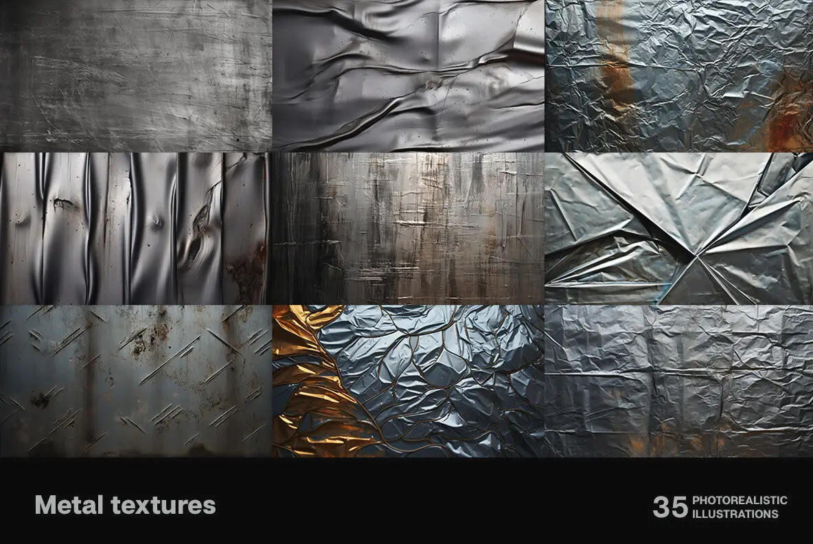 Metal Textures Graphics - YouWorkForThem