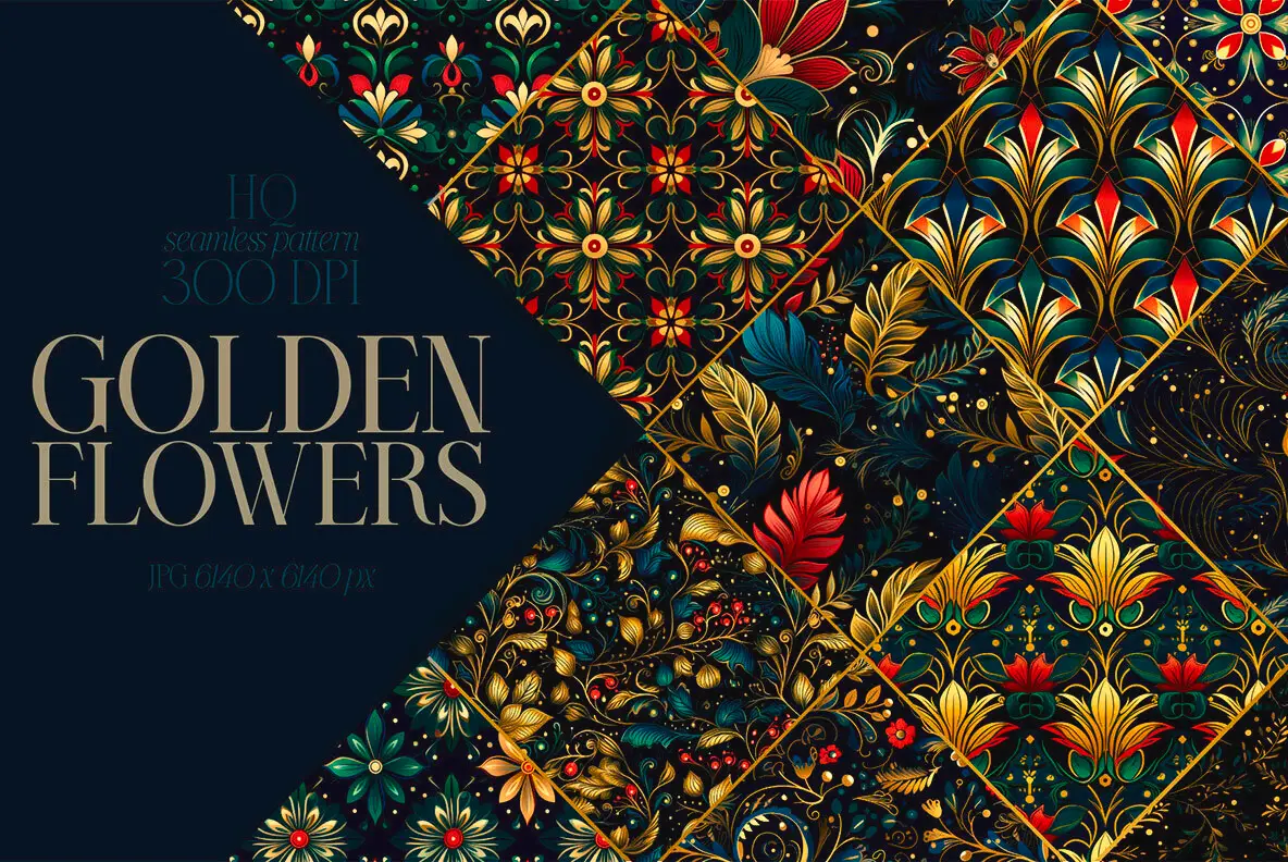 Golden Flowers