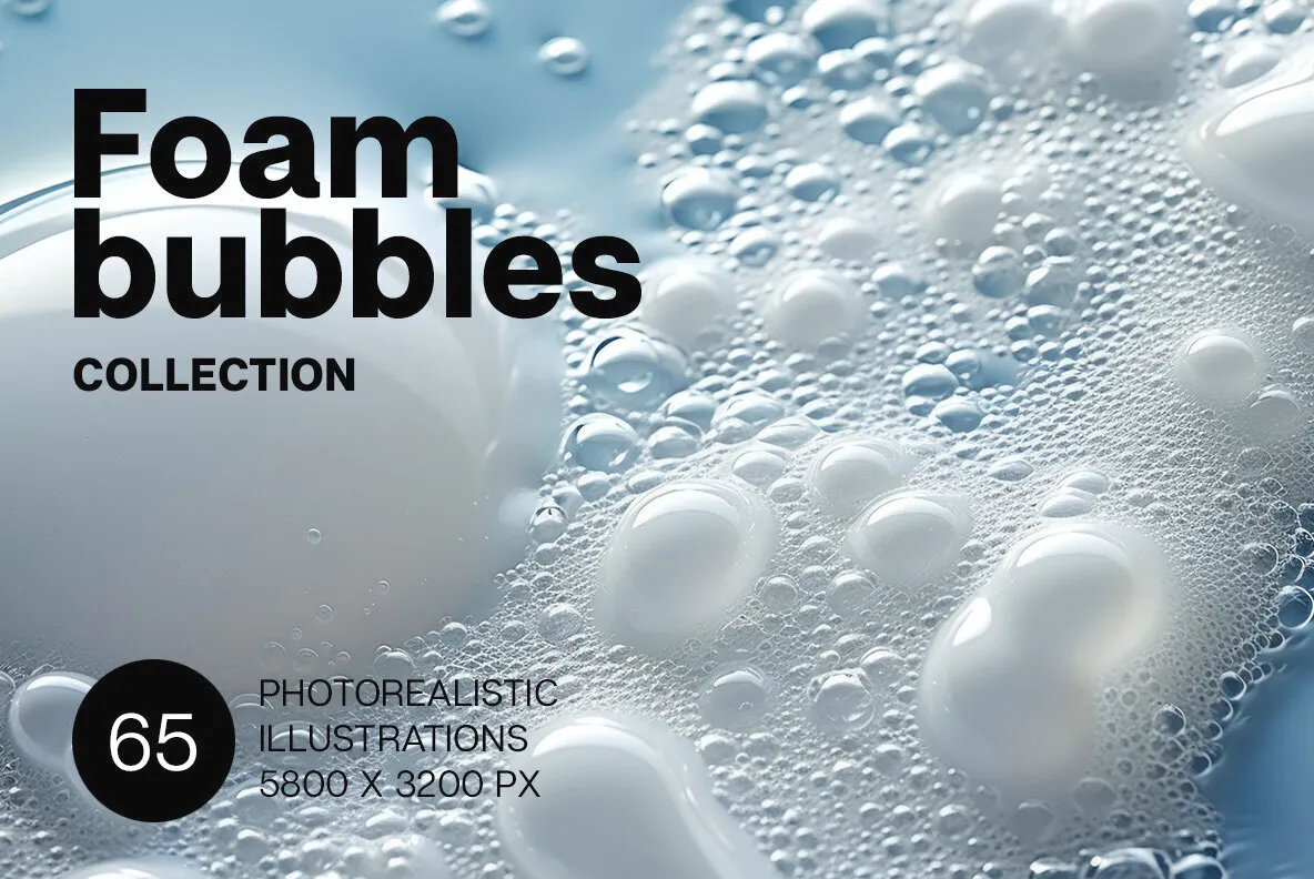 Foam bubbles