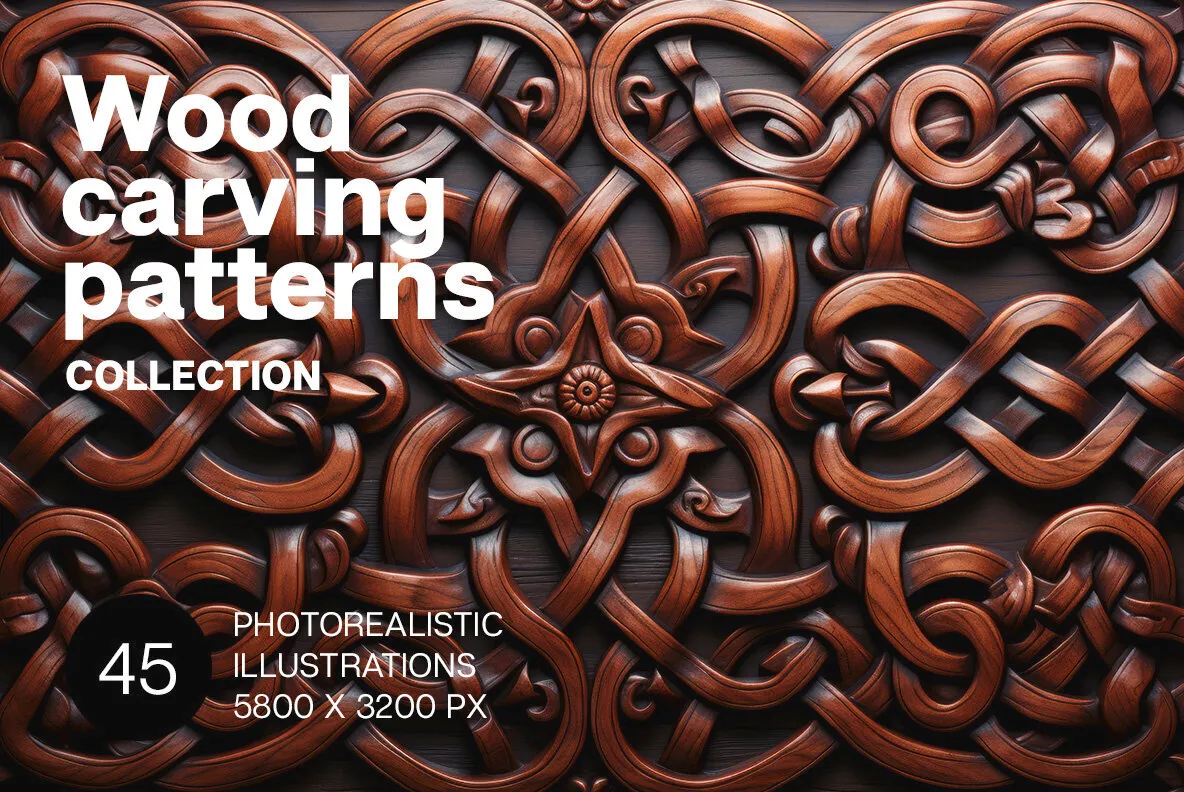 Wood carving patterns