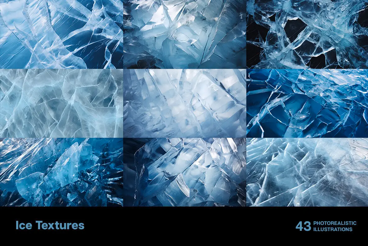 Ice Textures Graphics - YouWorkForThem