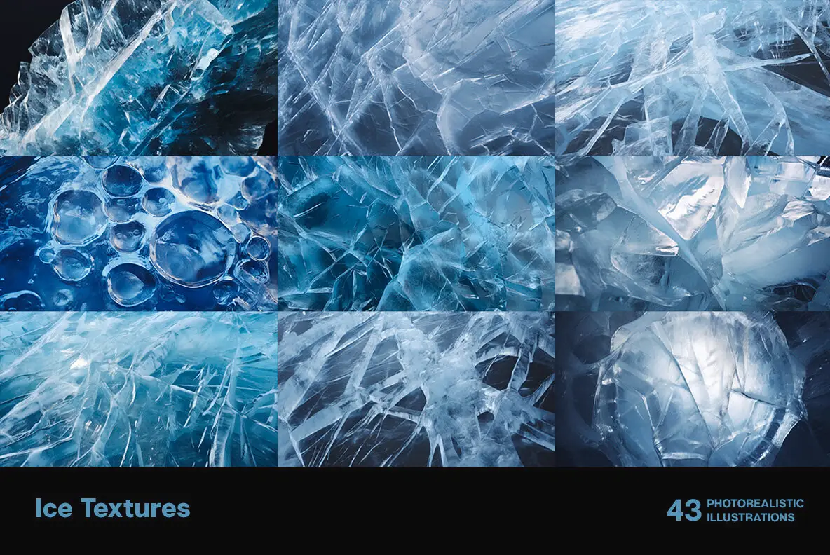 Ice Textures Graphics - YouWorkForThem