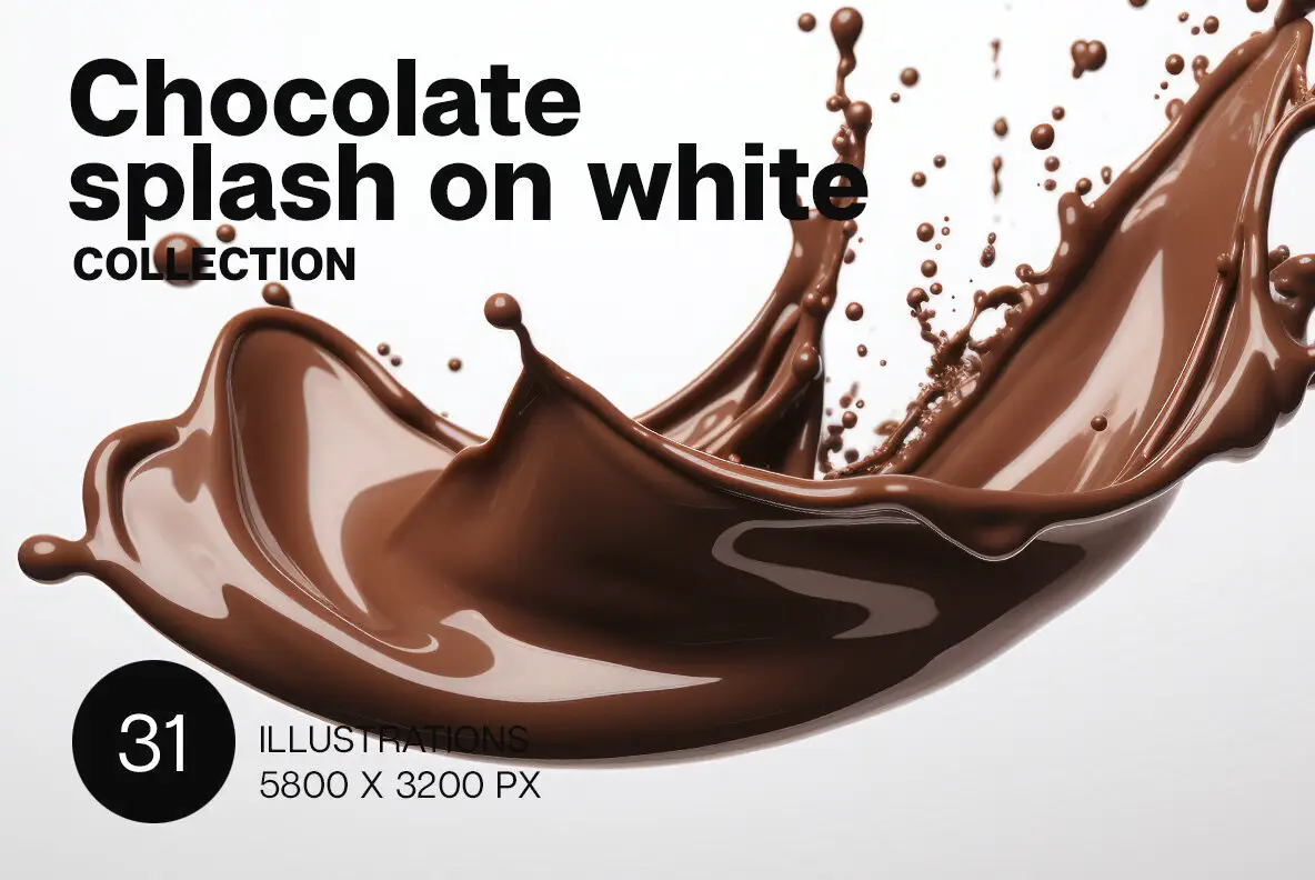 Chocolate splash