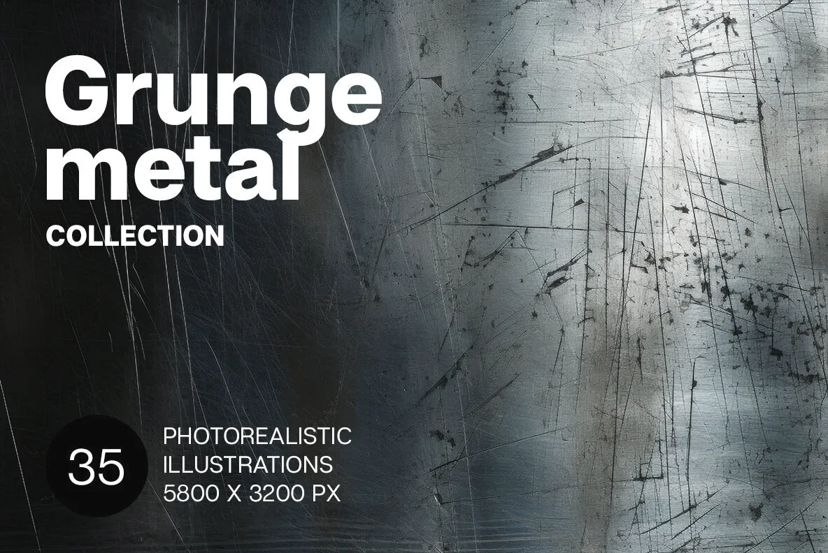Grunge metal textures