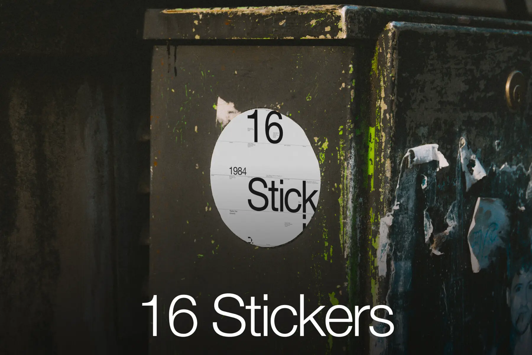 Stickers Mockups Bundle