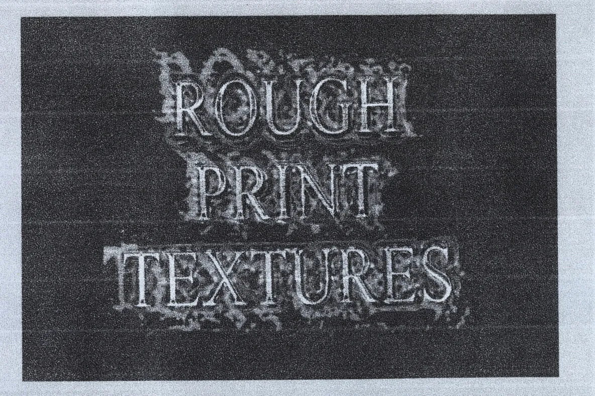 Rough Print Textures