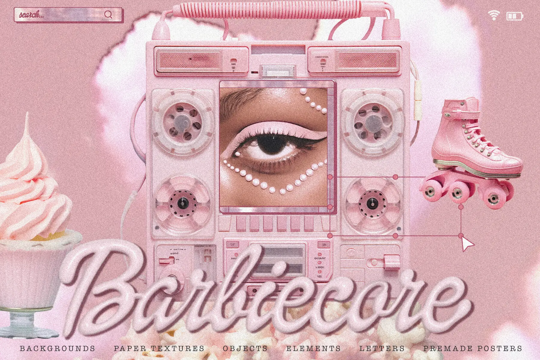 Barbiecore Graphic pack