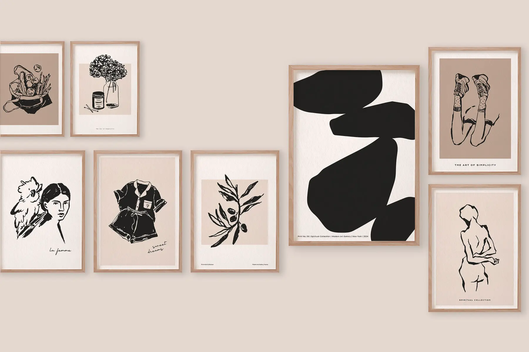 Photo inspiration: Fresh Look at Minimalist Prints Posters Graphics