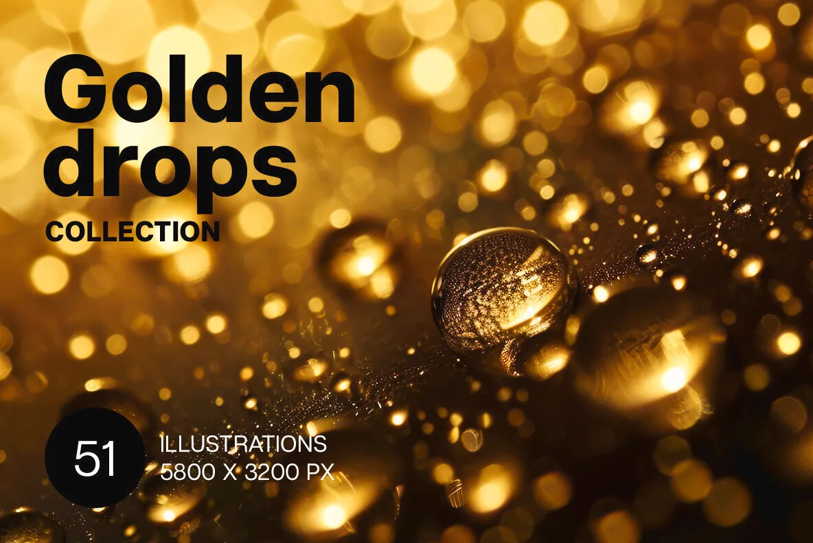 Golden drops