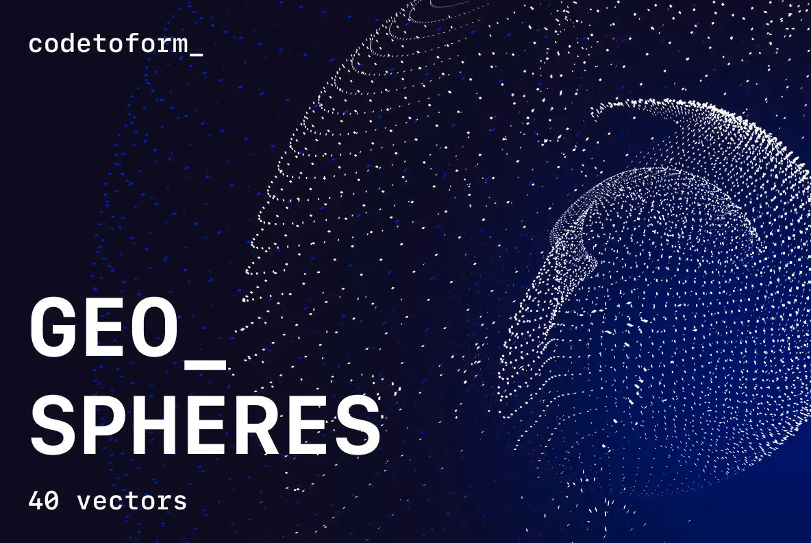 Geo Spheres Vector Pack