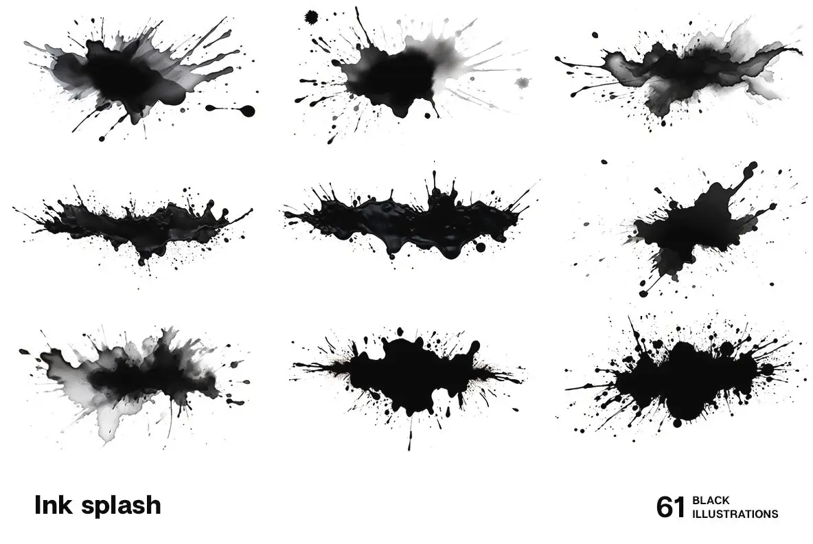 Ink Splash Graphics - YouWorkForThem