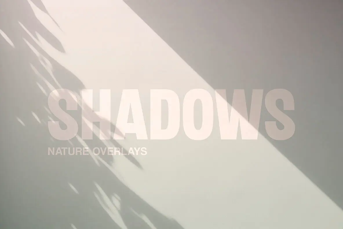 Nature Shadow Overlays