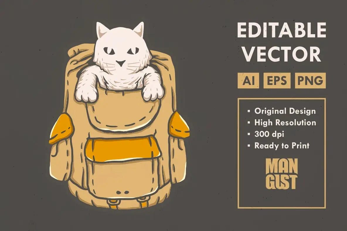 Cute Cat Backpack