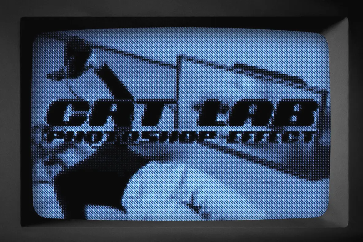 CRT Lab - Photoshop PSD Effect