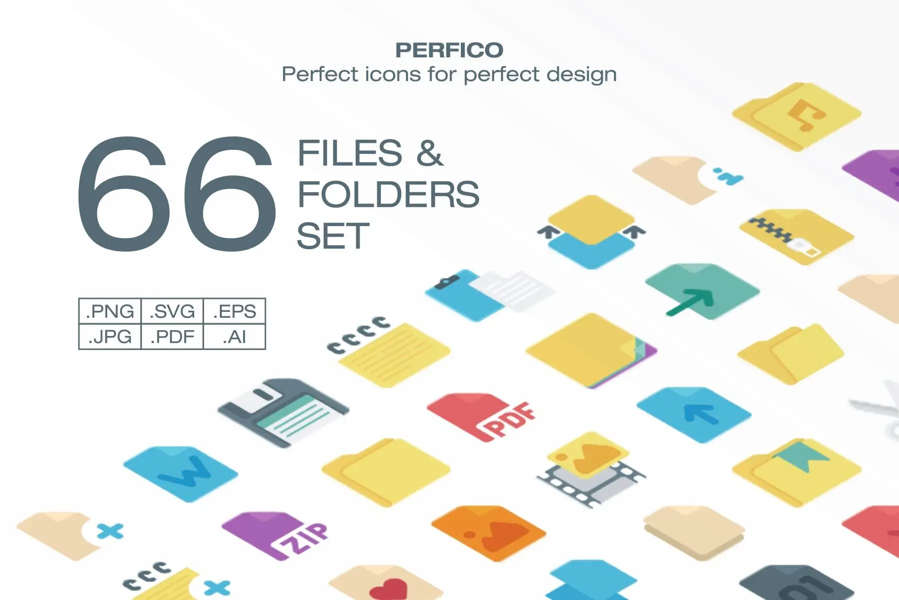 Perfico Files & Folders icon set