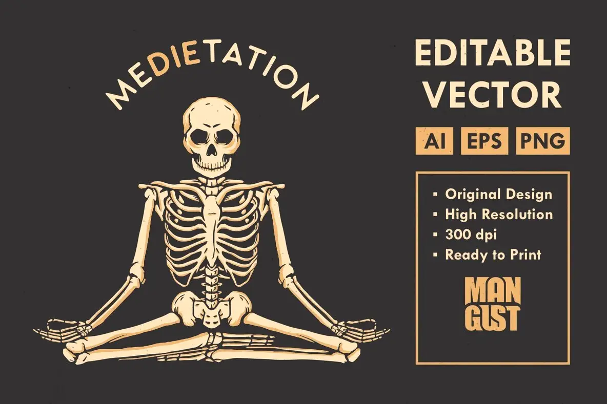 Medietation Skull