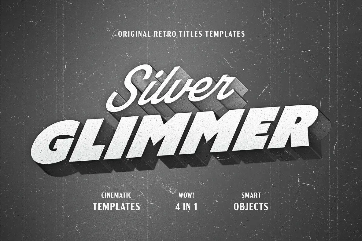 Retro Titles Text Effect - YouWorkForThem
