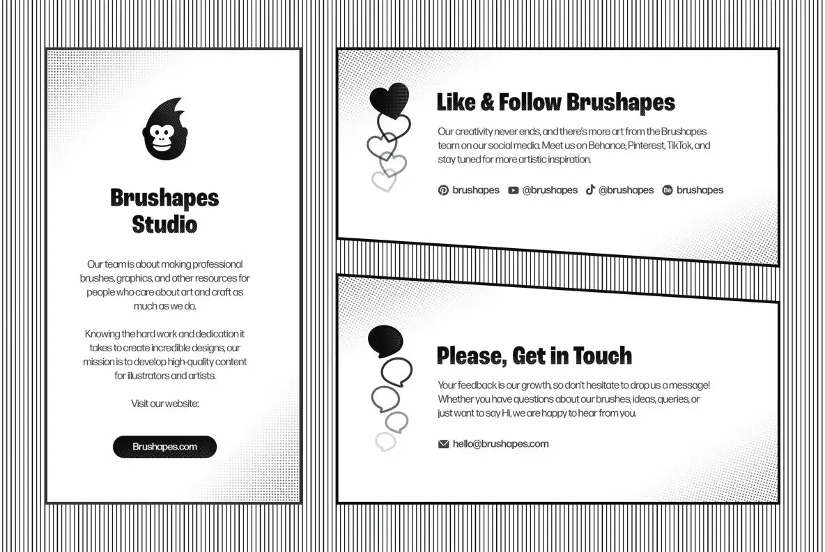 Manga Screentone Brushes for Clip Studio Paint YouWorkForThem