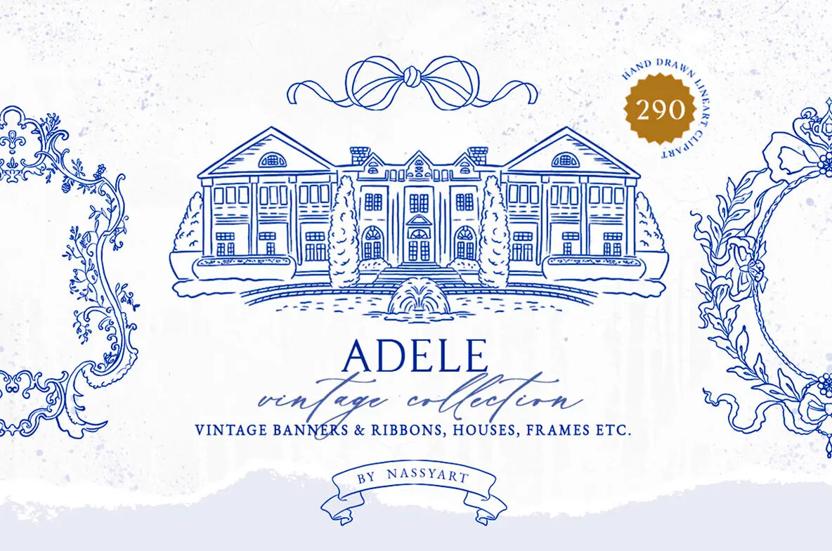 Adele Vintage Frame Collection