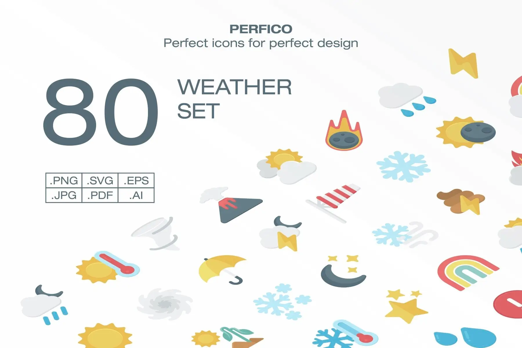 Perfico Weather icon set