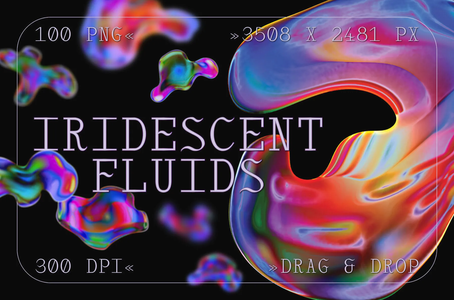 Iridescent Fluids