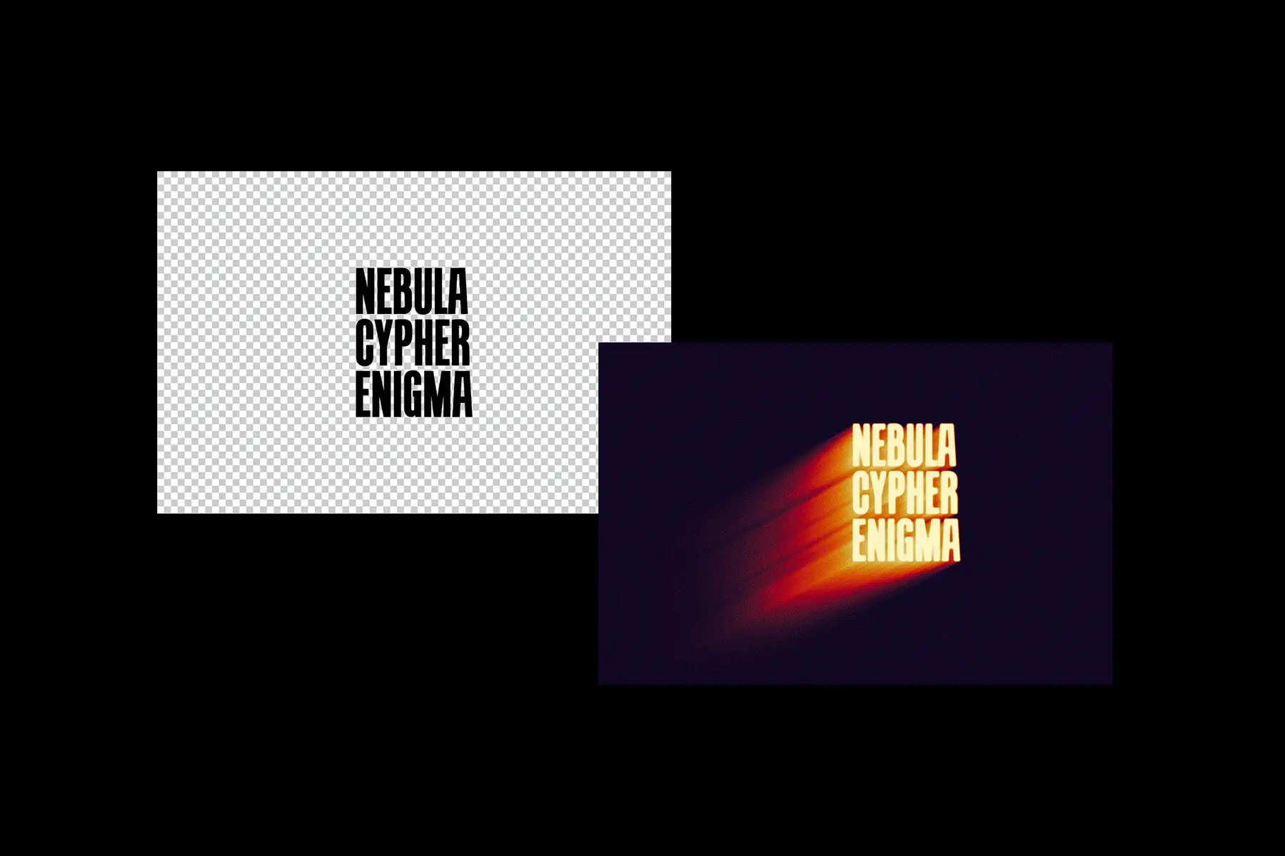 Aspiring Motion Blur Text Graphic Effect - YouWorkForThem