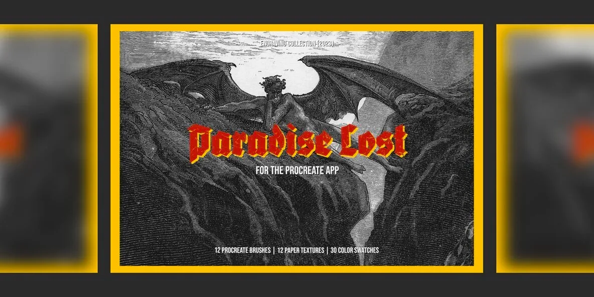 The Paradise Lost Procreate Kit