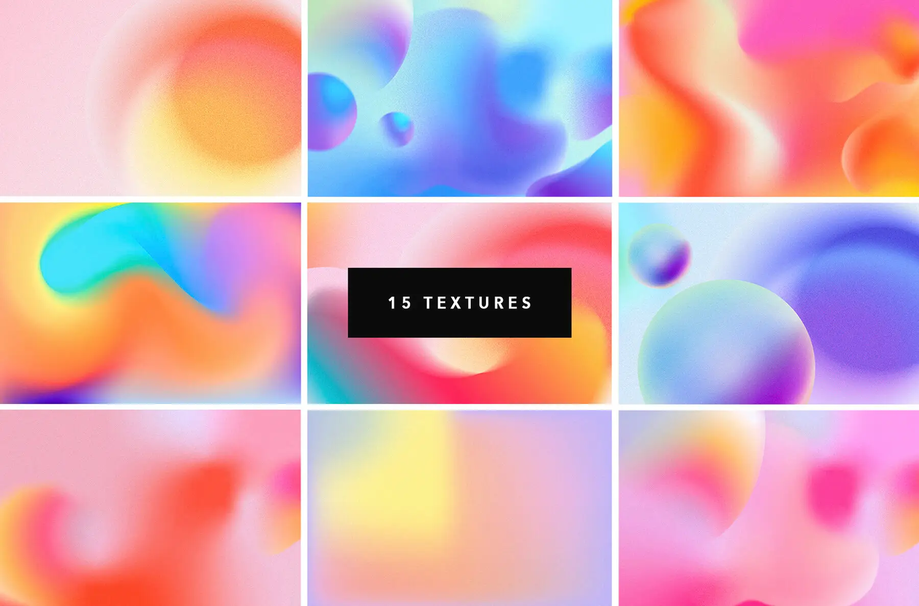 100 Gradient Bokeh Paper Bundle Graphics - YouWorkForThem