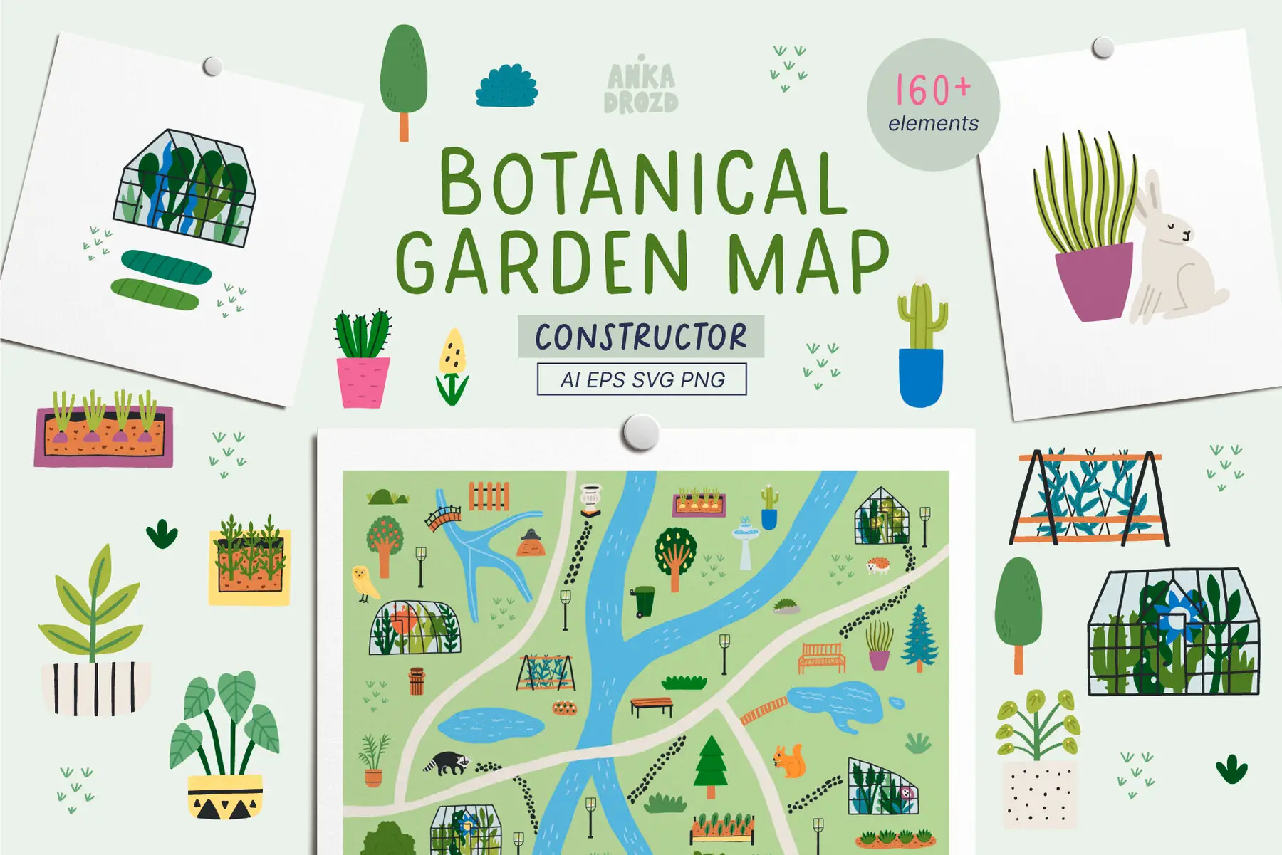 Botanical Garden Map