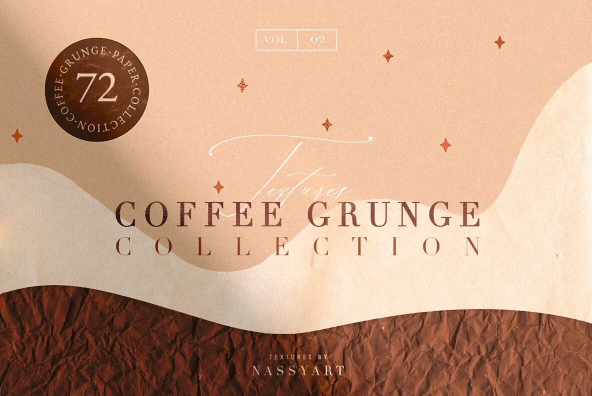 72 Coffee Grunge Vintage Textures