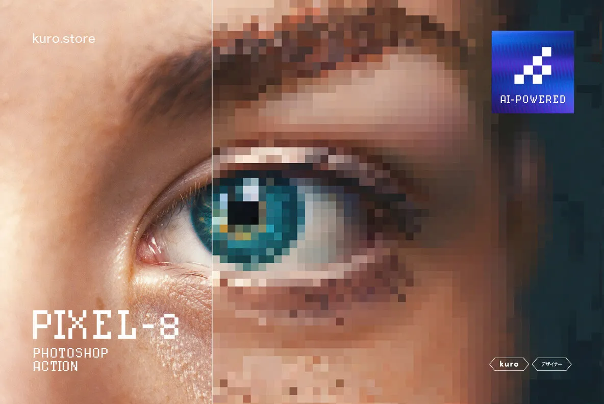 Pixel-8 Ai Enhanced Photoshop Effect