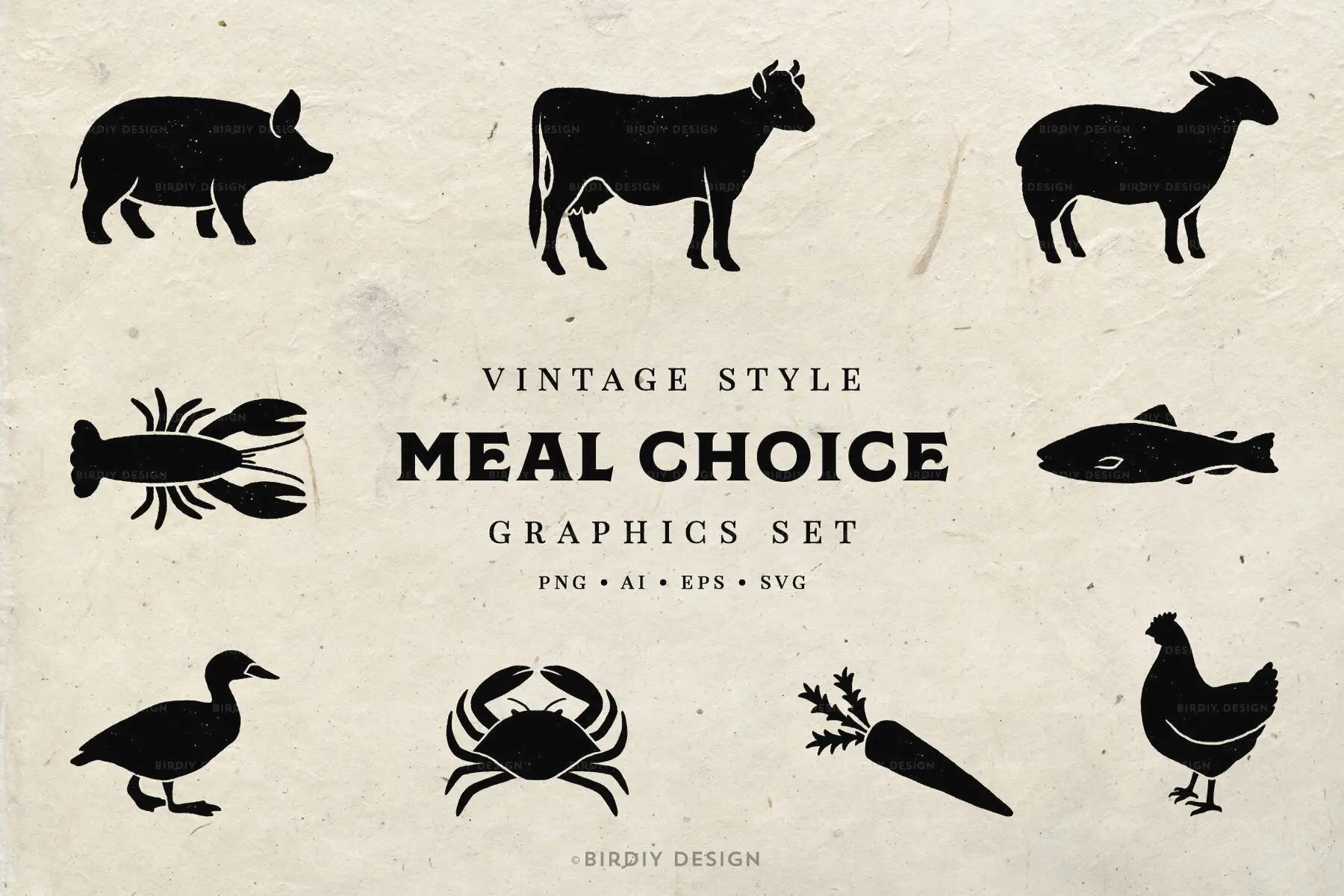 Meal Choice Icons