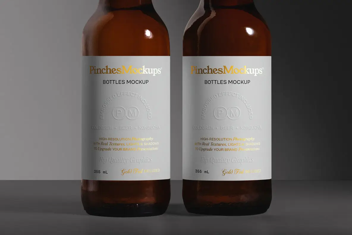 Bottles Mockup PMBTM19