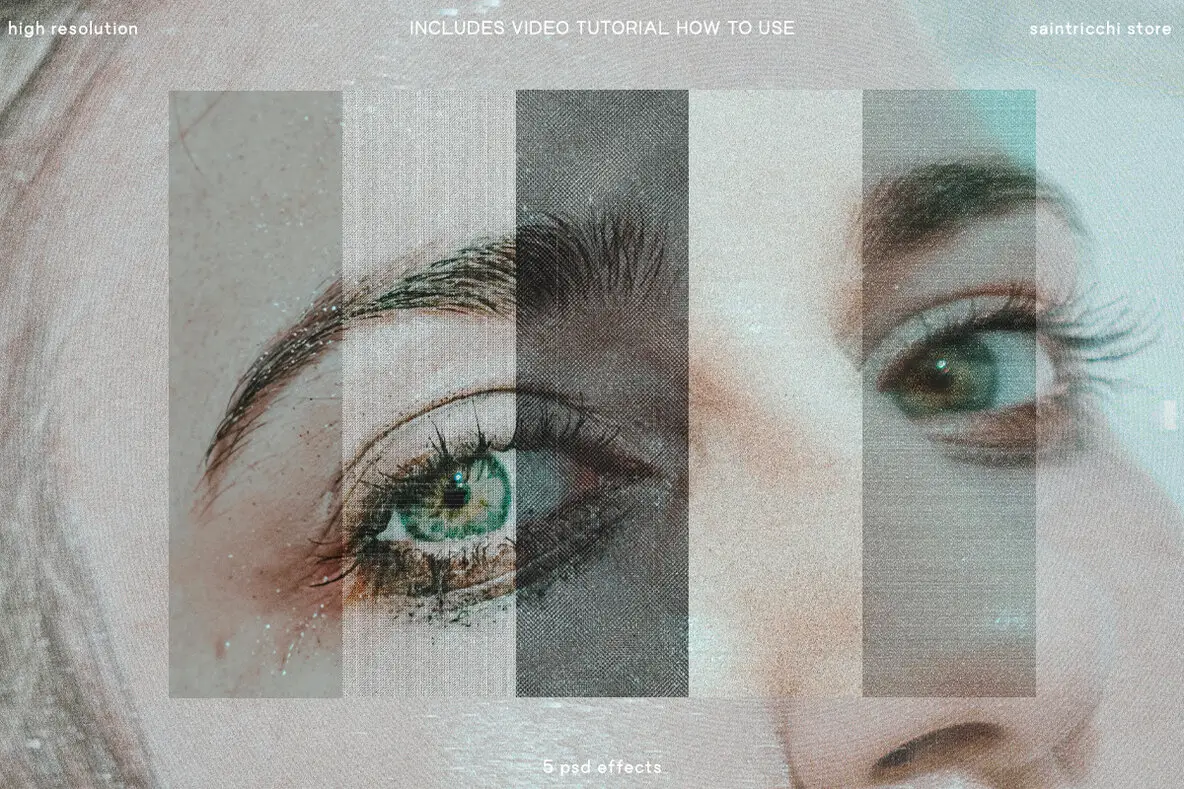 Magazine Print Effect 2 PSD Effect YouWorkForThem