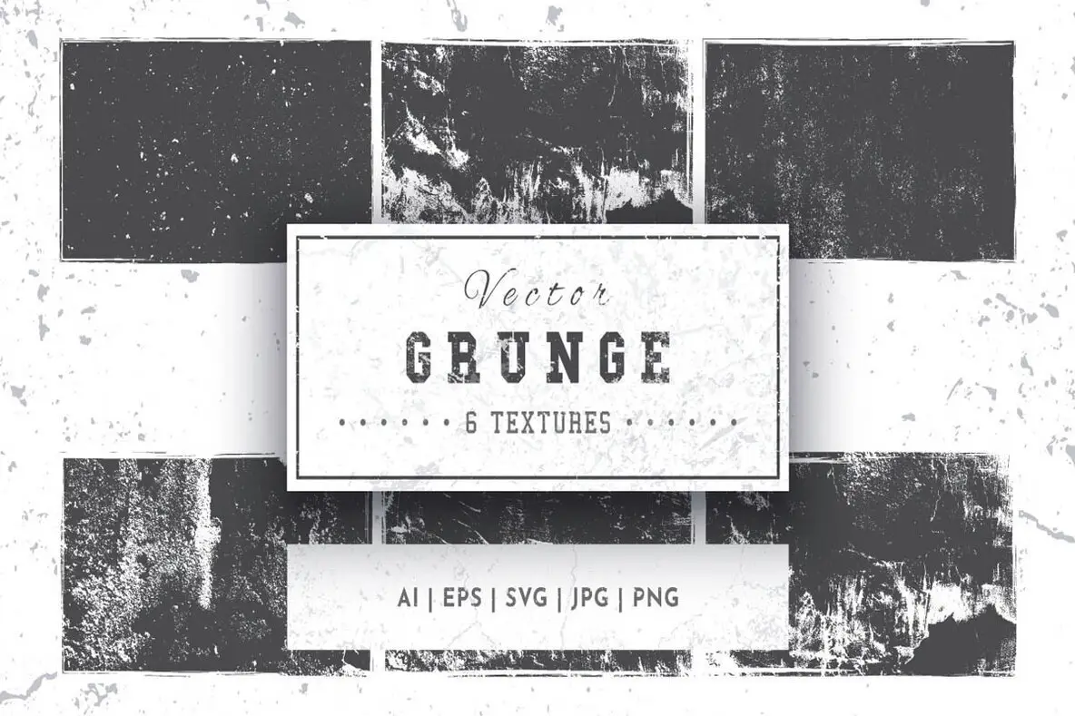 6 Grunge Textures Dirty Background