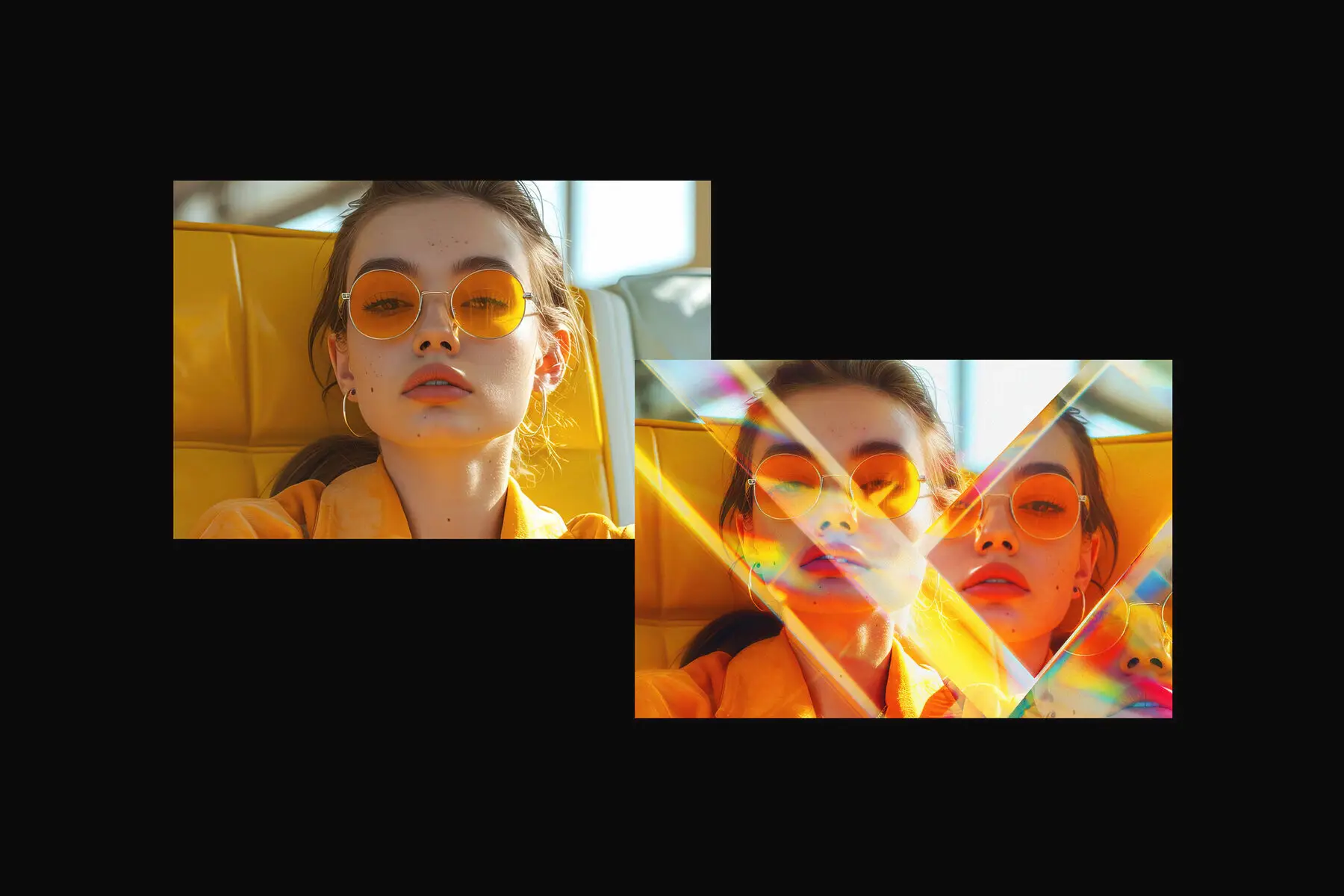 Prism Reflection Photo Effect - YouWorkForThem