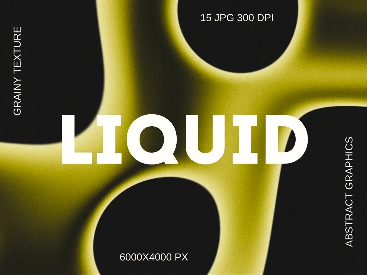 Liquid Grainy Gradient Shapes Backgrounds