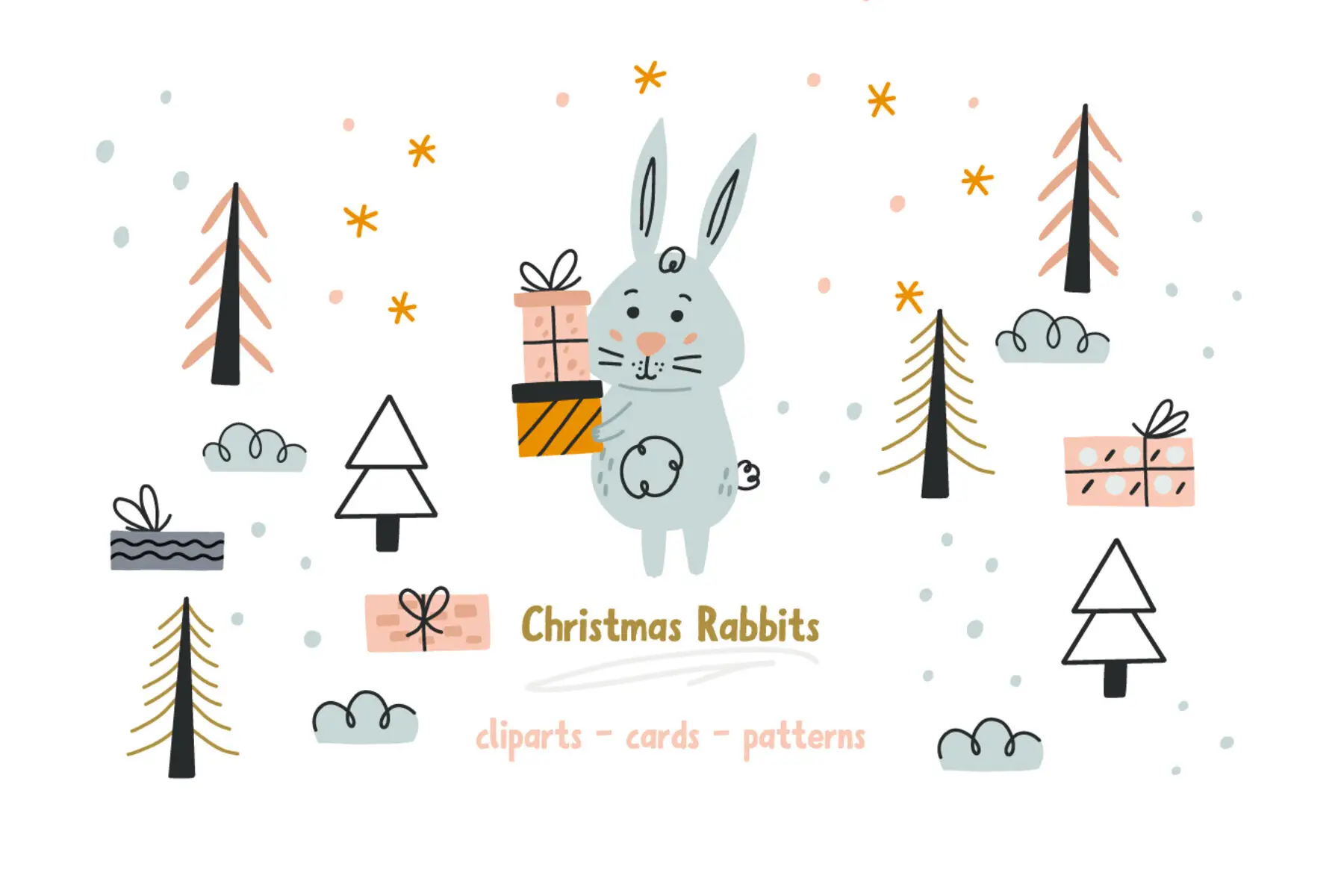 Christmas Rabbits