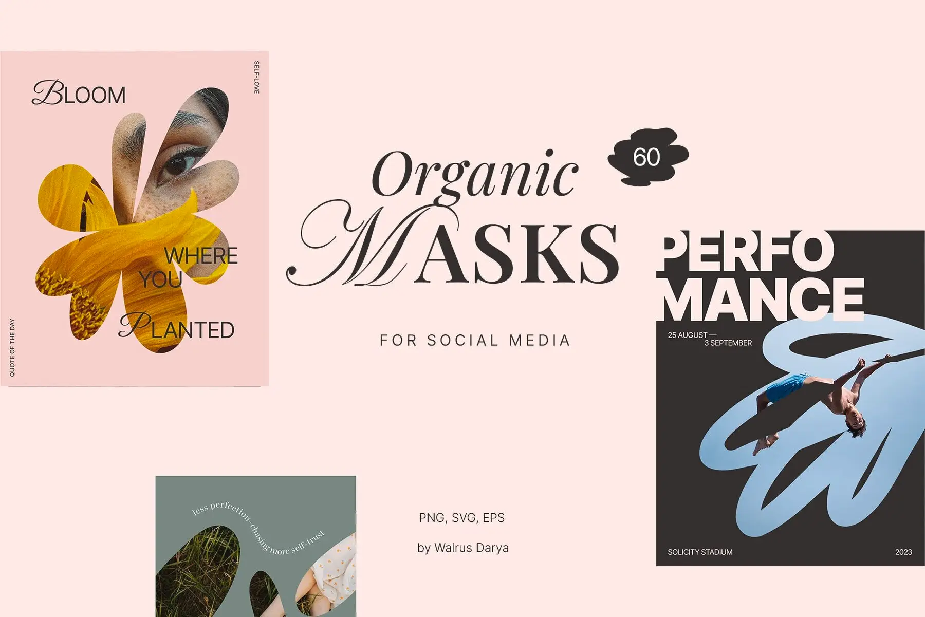 Organic Masks Templates