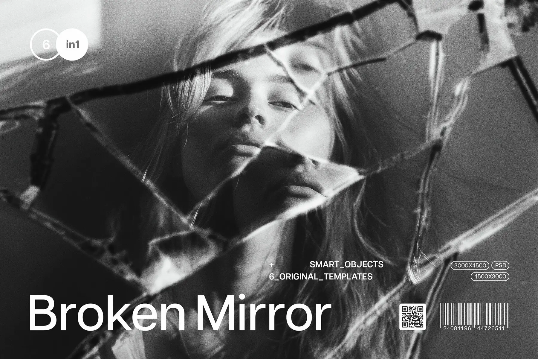 Broken Mirror Photo Effects