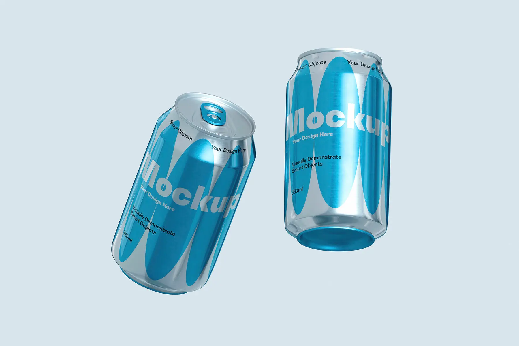 Frozen Can Mockup Set Graphics YouWorkForThem