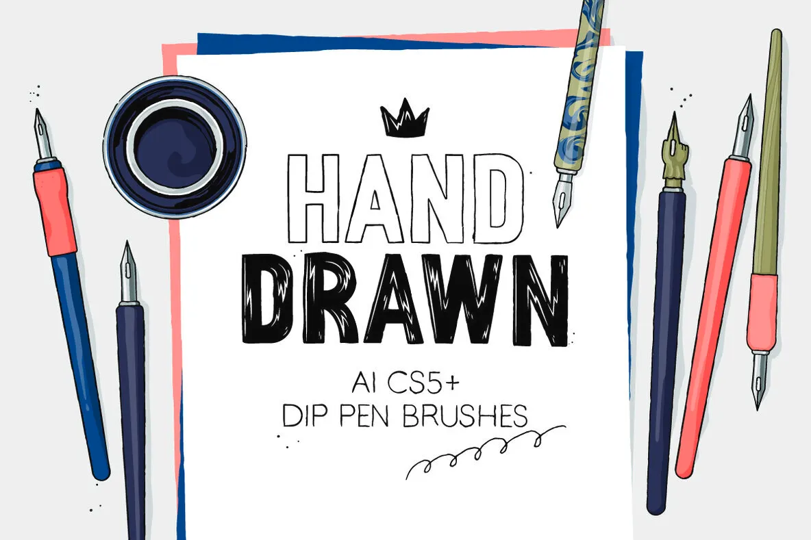 Dip Pen Brushes