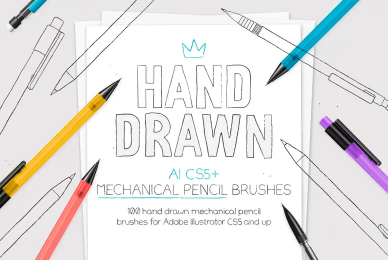 18 in 1 Illustrator Brushes Bundle - YouWorkForThem