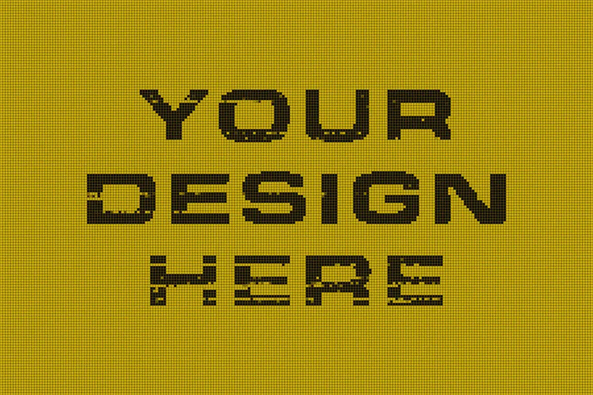 Pixel Screen Text & Logo Effect Font - FontPath