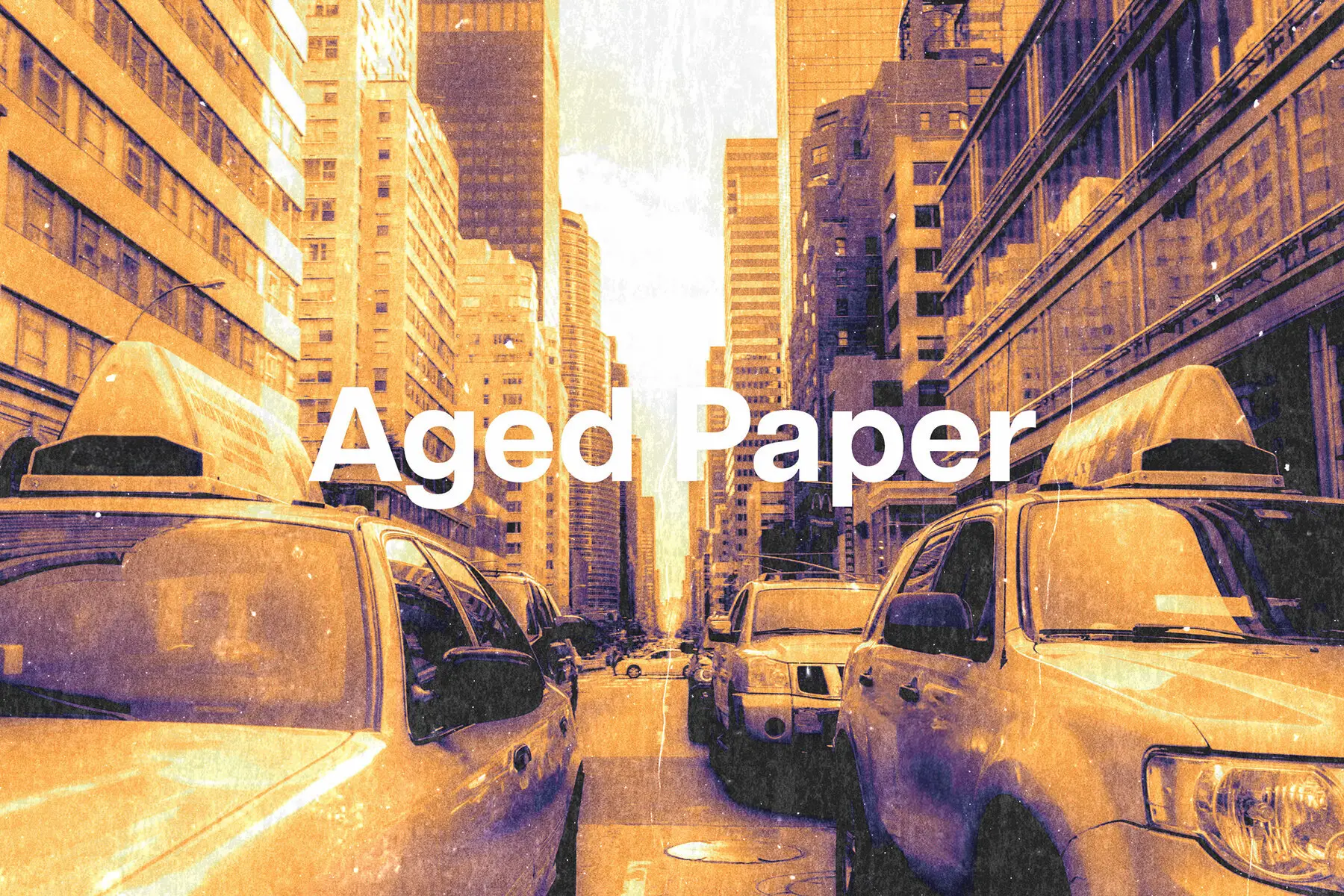 Aged Paper Photo Effect