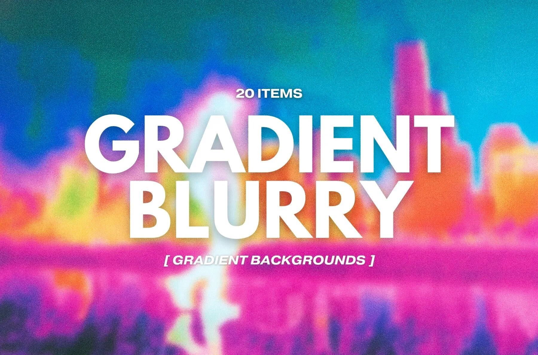 20 Aura Gradient Blurry Textures