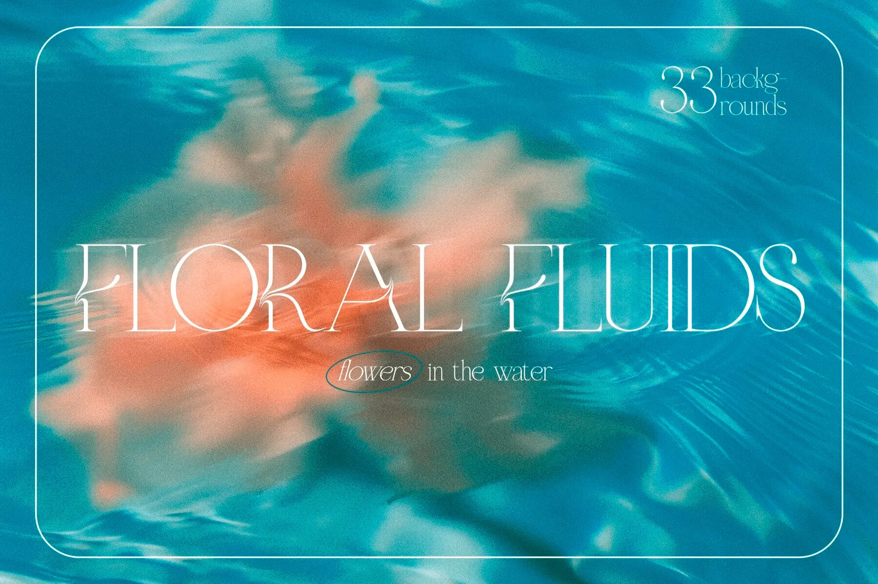 Floral fluids backgrounds