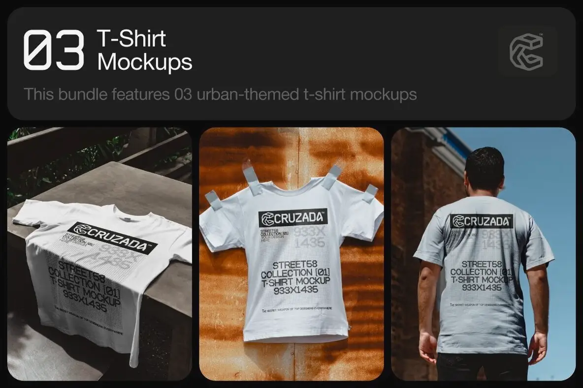 T-Shirt Mockups Street 58